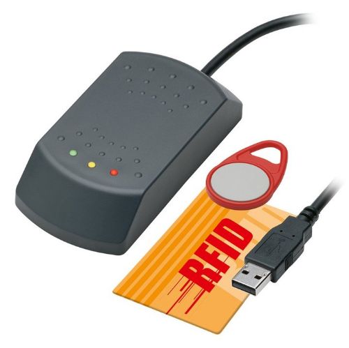 Bild von PHG ADMITTO-A-3100-D-DESFireUSB-HID Tischausführung Farbe RAL7015 