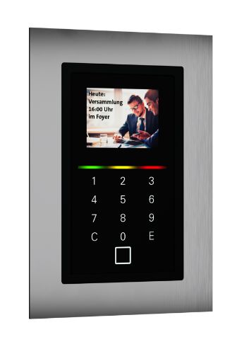 Bild von PHG VOXIO-T-1266-DP-advant RS485 Mag/Wieg m.PIN  inkl. Touchscreen mit  Frontblende 