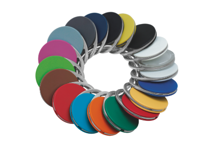 Bild von Schlüsselanhänger ceVo MIFARE 1k - ISO 14443 - 7 Byte UID Diverse RAL-Farben auswählbar