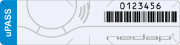 Picture of product nedap uPass UHF Windschutzscheiben-Tag W26 Vorprogrammiert Picture of product nedap uPass UHF Windschutzscheiben-Tag W26 Vorprogrammiert
