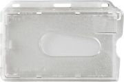 Picture of product Kartenhalter transparent zum Anbringen eines Druck-Clips Picture of product Kartenhalter transparent zum Anbringen eines Druck-Clips