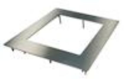 Picture of product PHG VOXIO-T Panel Frontblende  V2A-Blende für Panel-Einbau