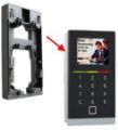 Picture of product PHG VOXIO Touch AP-Rahmen (lackiert) für AP-Montage