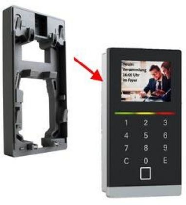 Picture of product PHG VOXIO Touch AP-Rahmen (lackiert) für AP-Montage