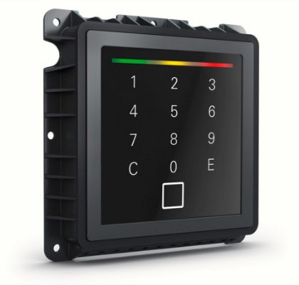 Picture of product PHG VOXIO-T-1260-P-advant RS485 Mag/Wieg m.PIN m.FB schwarz mit Frontblende