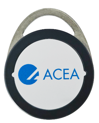 Picture of product Schlüsselanhänger ACEA MIFARE DESFire 8k ev3 AES-Standardkodierung mit OSS
