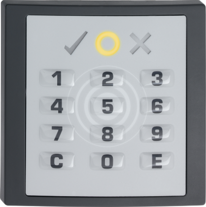 Picture of product PHG VOXIO-E-3140-A-DESFire RS485 m. PIN RAL 7011