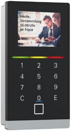 Picture of product PHG VOXIO-T-1266-DB-advant RS485 Mag/Wieg m.PIN  inkl. Touchscreen und Blickschutz