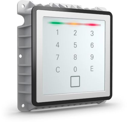 Picture of product PHG VOXIO-T-1260-P-advant RS485 Mag/Wieg m.PIN o.FB  weiß ohne Frontblende