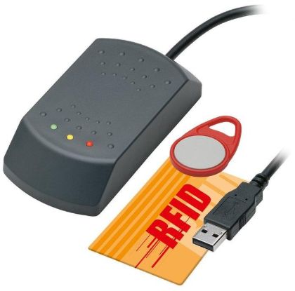 Picture of product PHG ADMITTO-A-3100-D-DESFire USB-HID Tischausführung Farbe RAL7015