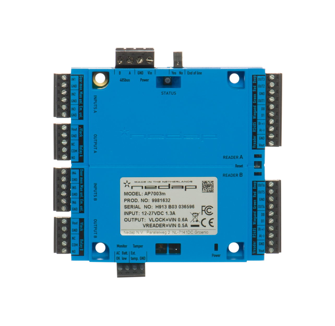 AEOS Blue door controller module AP7803m ohne Gehäuse - nur das Modul ...